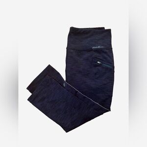 2/$20 - Eddie Bauer Women’s Dark Blue Cropped Leggings (Size M)